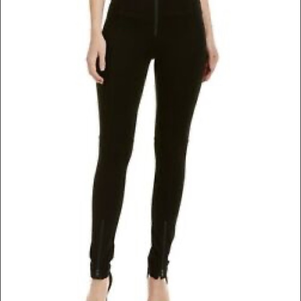 Bcbgmaxazria Christopher Zipper Leggings NWT